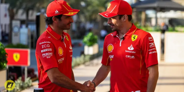 Charles Leclerc and Carlos Sainz-Ferrari