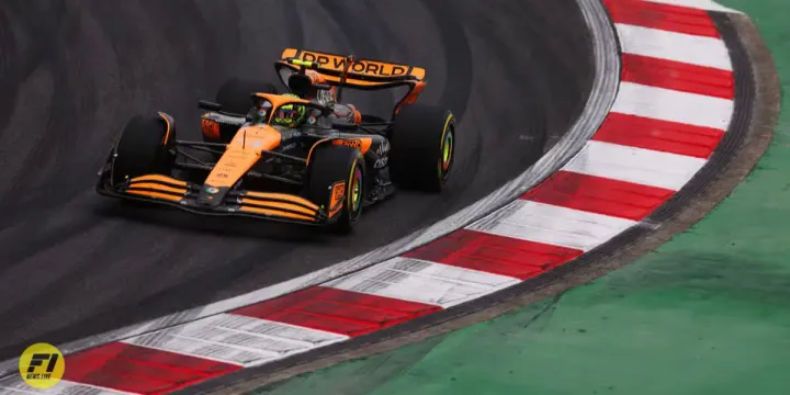 Lando Norris in Chinese GP