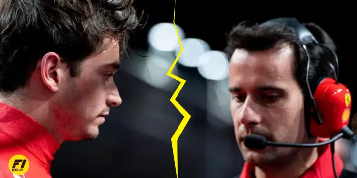 Charles Leclerc and Xavi Marcos