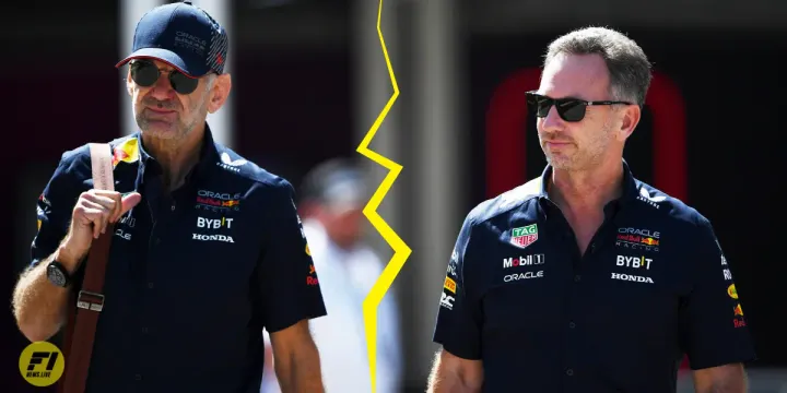 Adrian Newey and Christian Horner