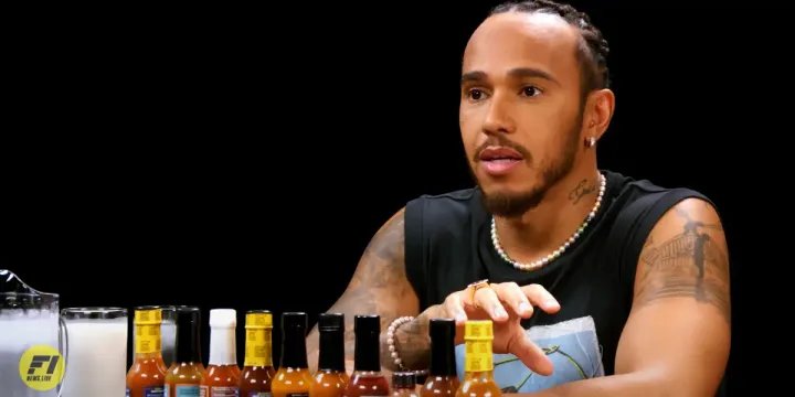 Lewis Hamilton-Hot Ones-Youtube