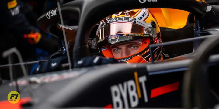 Max Verstappen in British GB-Red Bull Content Pool