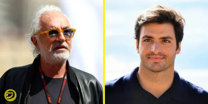 Flavio Briatore and Carlos Sainz-Pitinsider.com