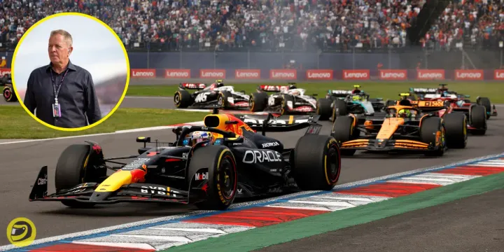 Martin Brundle,Max Verstappen and Lando Norris-Pitinsider.com