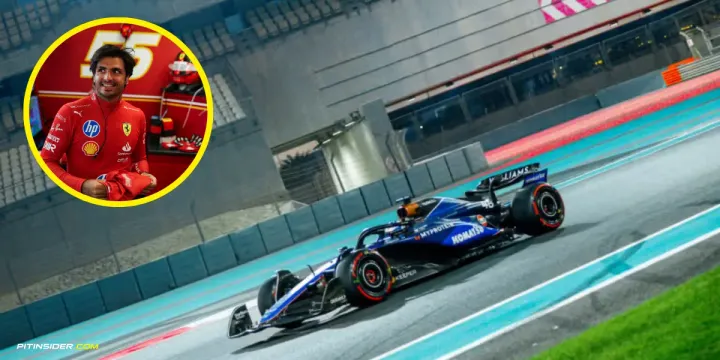 Carlos Sainz in Yas Marina Circuit-Pitinsider.com