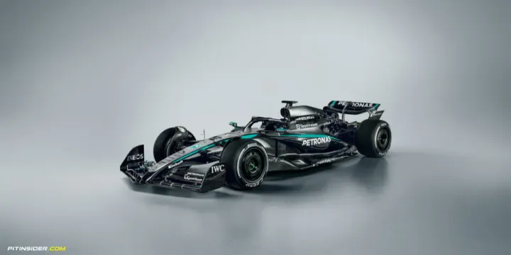 Mercedes reveals W16 F1 car for 2025-Pitinsider.com